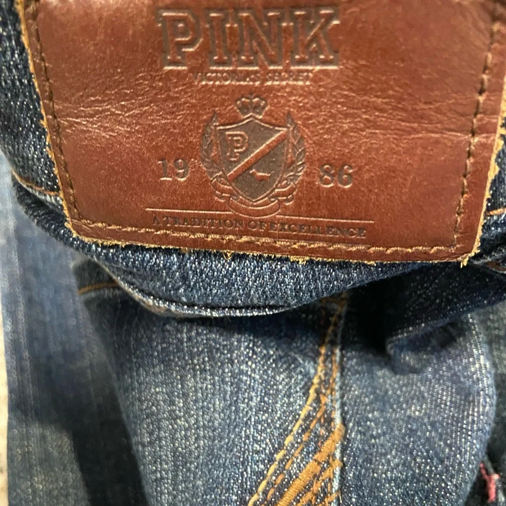 Pink Victoria Secret Boot Jeans Size 4R - Picture 6 of 14